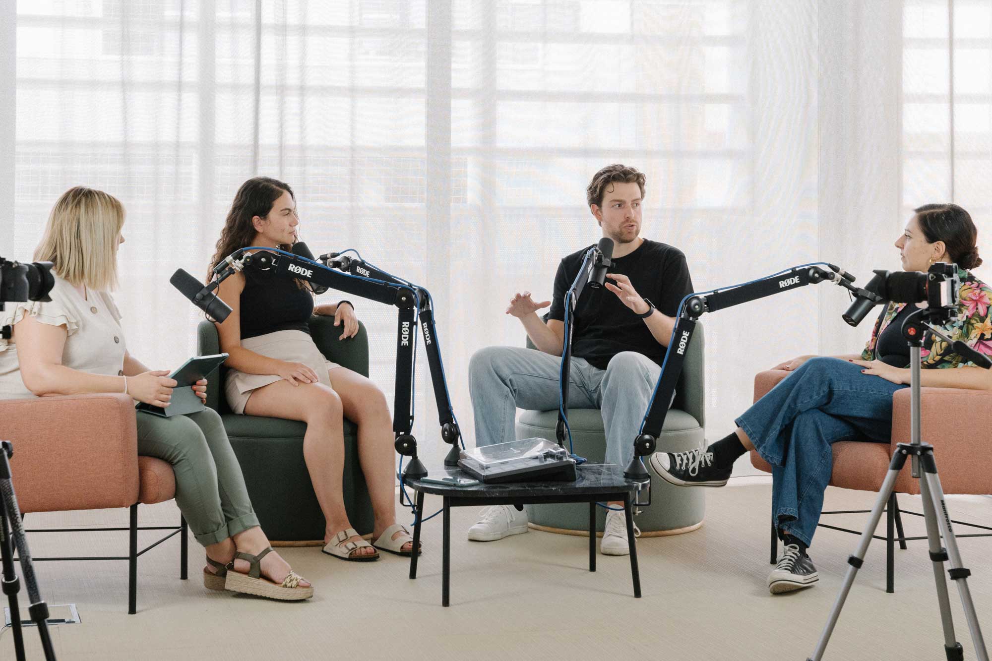 Grabación de Videopodcast en la Sala Atarazanas de Wayco Cabanyal