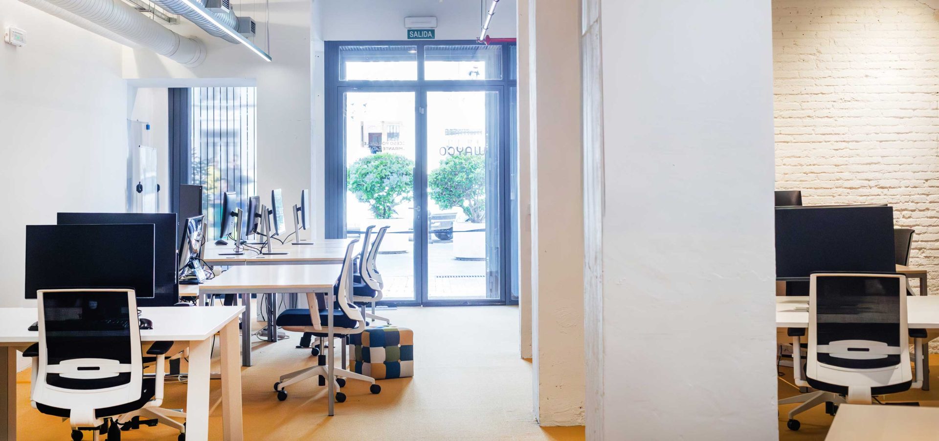 Oficina luminosa y sostenible en Wayco Ruzafa